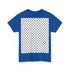 Keffiyeh Pattern Heavy Cotton Tee - Modern Mesh Design Streetwear T-Shirt